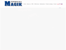 Tablet Screenshot of magik.koscian.pl