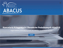 Tablet Screenshot of abacus.koscian.pl