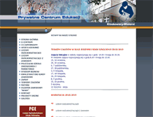 Tablet Screenshot of pce.koscian.pl