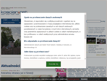 Tablet Screenshot of koscian.net